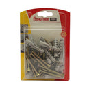 Tarugo Nylon S10mm + Tornillos 6x60mm 4 unidades