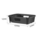 Secaplatos Plastico 34X43X12,6 Cm Negro
