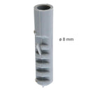 Tarugo de nylon 8 mm 120 unidades