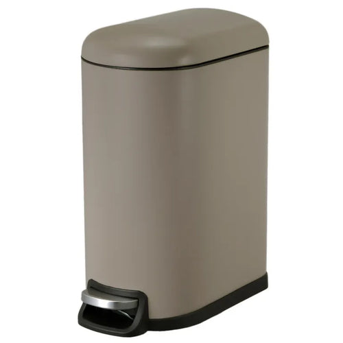Papelero 10 Litros Metal Gris Mate