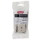Pack 3 Unidades Bisagra 3,5X3,5 Plata