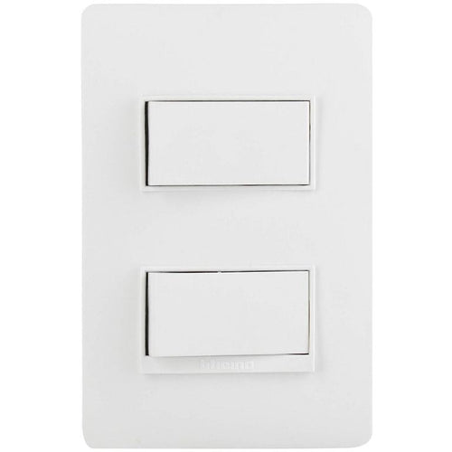 Interruptor conmutador 9/24 16 A Luzica Blanco