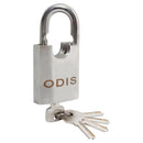 Candado 60 mm Gris con Llaves
