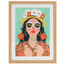 Cuadro Girl 33x43 cm..