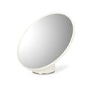 Espejo Portatil Forma Redonda 13.3x16.8 cm Blanco Kiru