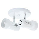 Barra Led R63 2 Luces Metal Blanco.