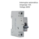 Interruptor automatico 10 A curva C 6KA.