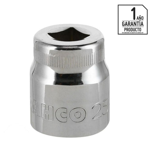 Dado poligonal 1/2"x25 mm acero