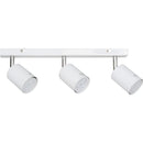 Barra Led Silo 3 Luces Acero Blanco