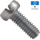 Perno cocina cabeza cilindrica M5 x 10 4 unidades