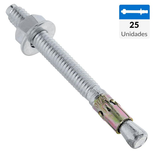 Perno anclaje 5/16 x 3 3/16 25 unidades