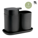 Set 3 Piezas Accesorios Bano Negro