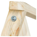 Caballete Plegable Madera 82X65 Cm Cafe
