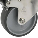 Rueda giratoria con freno tope 40kg