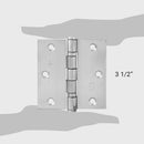 Bisagra acero inoxidable 3 1/2x3 1/2
