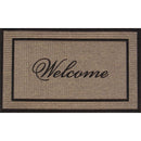 Limpiapies Premiere Welcome 45x75 cm Caucho Cafe
