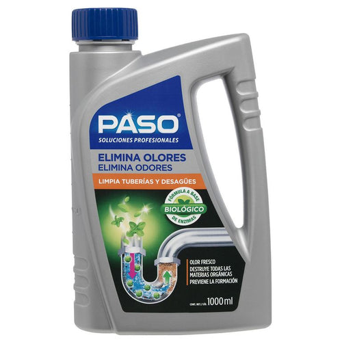 Desatascador Biologico Tuberias y Desagües 1 l Botella