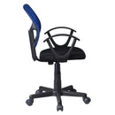 Silla Escritorio Iso Azul/Negro