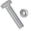 Perno hexagonal metrico 8.8 c/tuerca M12 x 30 mm zincado 1 unid