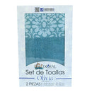 Set De Toallas Otono Invierno 450 Gr Algodon 70X140 Cm Mix