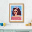Cuadro Girl 33x43 cm