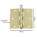 Bisagra 3x3 bronce