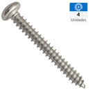 Tornillo Tirafondo Madera 1 1/4 4 unidad(es)