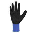 Guante De Poliester L Azul/Negro