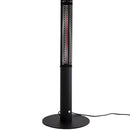 Estufa Electrica Pantalla Y Pedestal Radiacion Er9 Negro