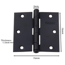 Bisagra 3x3 negro