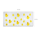 Piso de Ducha Antideslizante Patos 78x36 cm PVC Multicolor
