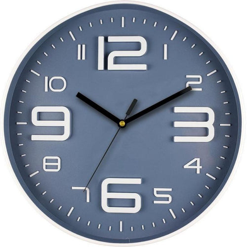 Reloj big mumber 30x30 blanco