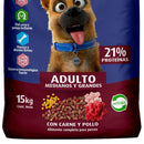 Alimento Para Perro Adulto Carne Y Pollo 15 Kg