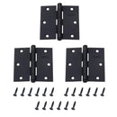 Pack 3 Unidades Bisagra 3X3 Negro