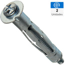 Anclaje Para Pared Hueca 3/16 Pulg 2 Unidades