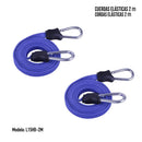 Bungee Elastico Metalico 2 Unidades Metros