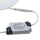 Panel LED empotrado 12 W 17 cm..