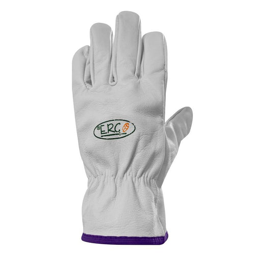 Guante Superv T De Cuero Talla Unica Blanco