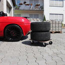 Rueda giratoria plast. 35kg..