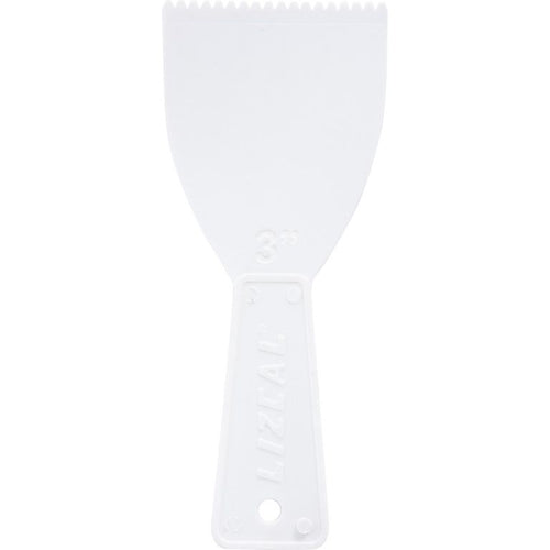Espatula Dentada Plastica Lizcal 3 Pulg Para