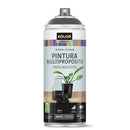 Pintura Esmalte Base Agua Spray 0.4 L Mate Negro