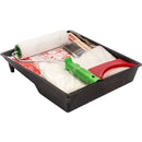 Kit Pintura Interior Bandeja Rodillo 18 Cm Brocha Cobertor