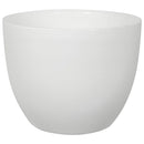Macetero Siena de Plastico 30x30 cm Blanco