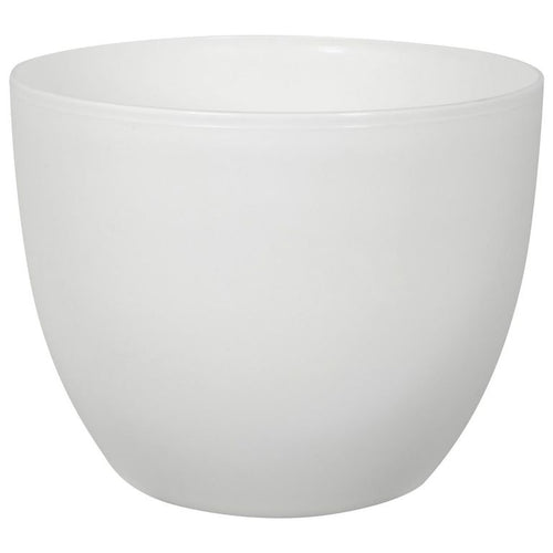 Macetero Siena de Plastico 30x30 cm Blanco