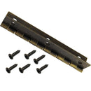 Bisagra decorativa recta 23 x 74 mm bronce antiguo 1 unid