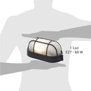 Tortuga De Muro Exterior 60 W Negro