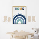 Cuadro Rainbow Home 30X40