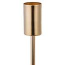 Candelabro Decorativo Dorado 13 Cm Para Velas