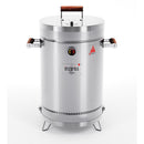 Barril Ahumador Asador Mediano Acero Inoxidable