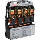 Set de correas metal 5 m 4 unidades naranjo